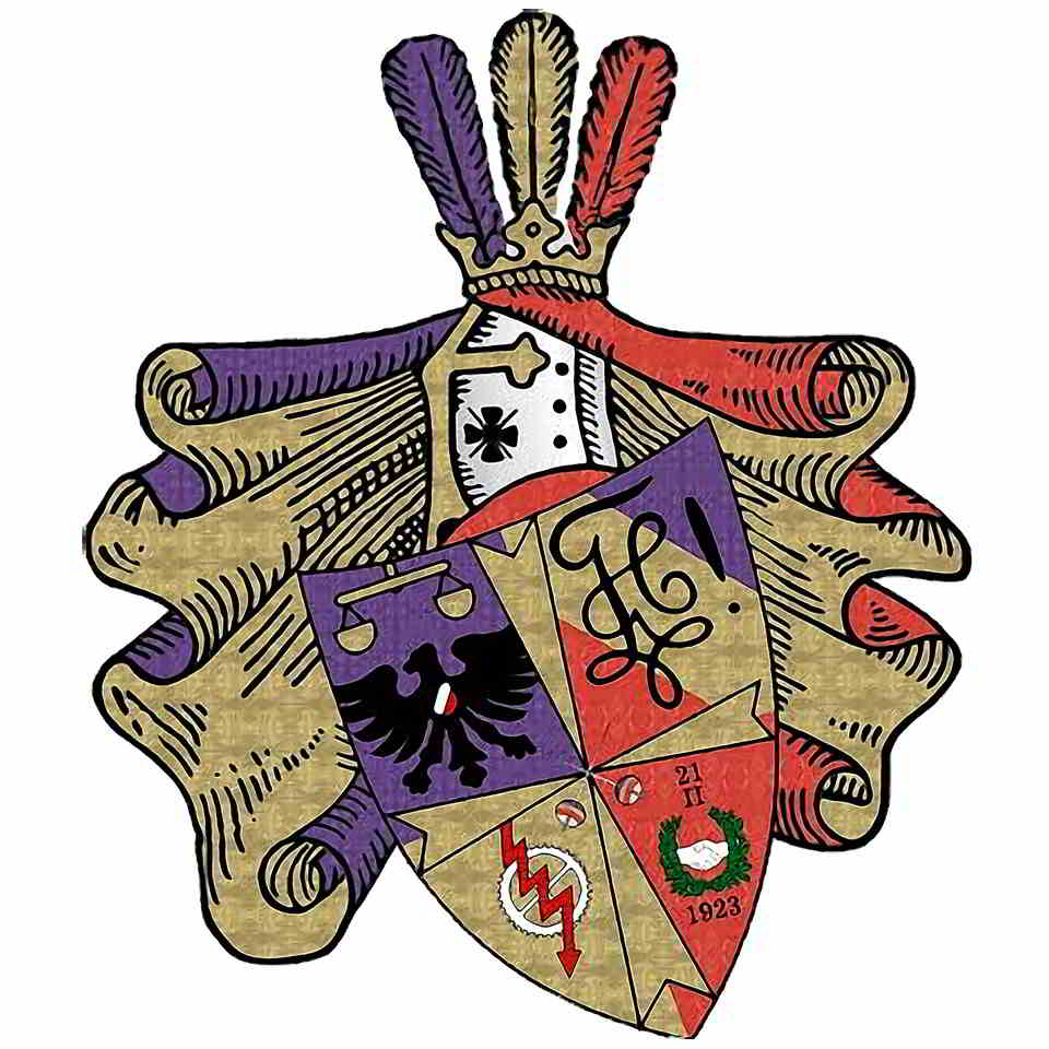 Das Wappen der Holsatia Bingen